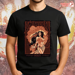 Metallica M72 World Tour Brisbane, Australia - Nov 12, 2025 Suncorp Stadium Tour T-Shirt
