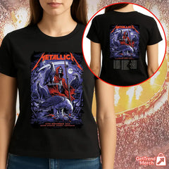Metallica M72 World Tour November 15, 2025 Sydney, Australia - Accor Stadium Tour Shirt